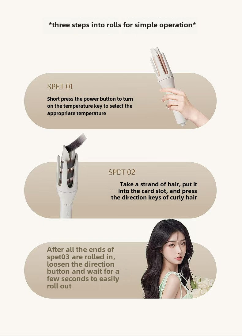 Automatic Rotating Curling Iron